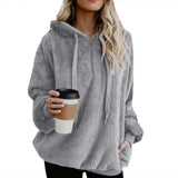 Women's Fluffy Hoodie