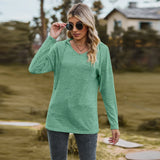 Loose Fitting Lightweight Hooded Sweatshirt Women