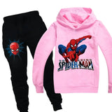 Spiderman Sweat Pants and Hoodie