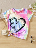 Girl's Summer Short Sleeve Top