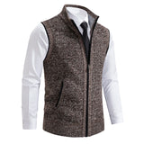 Fashion Luxury Cardigan Sleeveless Jackets Men