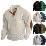 Men's Casual Stand Up Collar Sweater