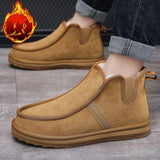 Men's Non-Slip Fleece Thickened Snow Boot