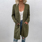 Women's Winter Button Down Cardigan Sweater