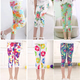 Girls Floral Print Leggings (Ages 3-10)