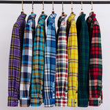 Men's Plaid Casual Flannel Shirts