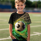 Boys and Girls Graphic Soccer T-Shirts