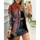 Cute Flip Collar Button Coat Autumn Women