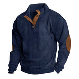 Men's Casual Stand Up Collar Sweater