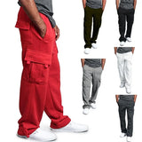 Multi Pocket Casual Cargo Pants Men