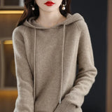 Women's Warm Hooded Sweater