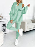 Women's 3 Piece Hooded Sweatsuit