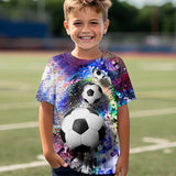 Boys and Girls Graphic Soccer T-Shirts