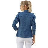 Ladies Casual Tassel Single Breasted Jean Jacket