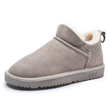 Women's Cow Suede Snow Boots