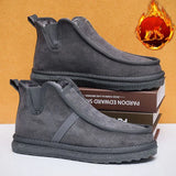 Men's Non-Slip Fleece Thickened Snow Boot