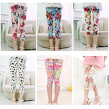 Girls Floral Print Leggings (Ages 3-10)