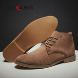 Men's Suede High Ankle Winter Boot