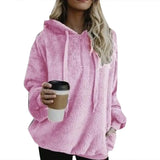 Women's Fluffy Hoodie