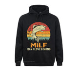 MILF Novelty Fishing Hoodie