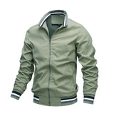 Men's Zip Up Bomber Jacket