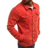 Men's Casual Slim Fit Denim Jacket