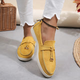 Women's Rubber Sole Casual Loafers