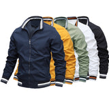 Men's Zip Up Bomber Jacket