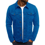 Men's Casual Slim Fit Denim Jacket