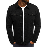 Men's Casual Slim Fit Denim Jacket