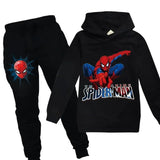 Spiderman Sweat Pants and Hoodie