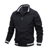 Men's Zip Up Bomber Jacket